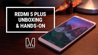 Xiaomi Redmi 5 Plus Unboxing and Hands-on (Xiaomi Redmi Note 5)