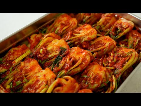 열무보다 훨~씬 아삭하고 시원한 김치! 식감1등 김치! 청경채김치