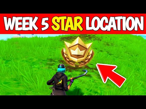 Fortnite Season 10 Week 5 Secret Battle Star Location - Season X Secret Star Location