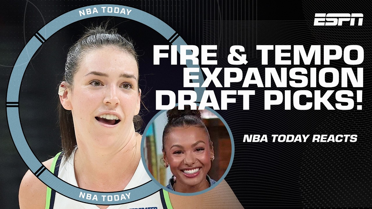 THE PICKS ARE IN 🚨 Portland Fire and Toronto Tempo Expansion Draft | NBA Today