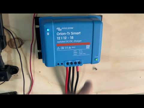 Victron Orion 12v to 12v 18amp charger setup
