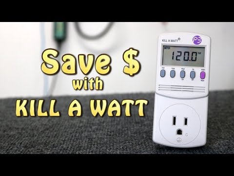 How to use a Kill A Watt and save money