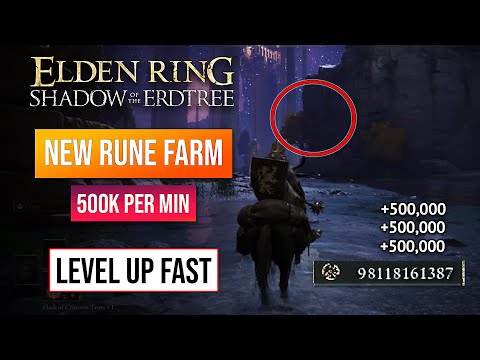 Elden Ring Rune Farm | New Rune Glitch After Patch | 500K Runes Per Minute!