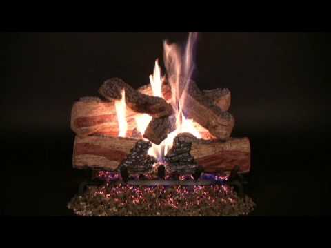 Rasmussen Evening Desire Vented Gas Log Set Video
