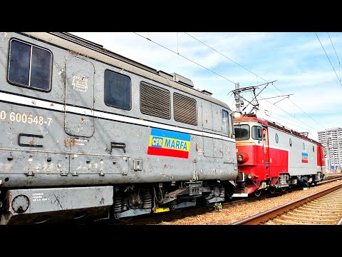 Marfar CFR Marfă-46 vagoane-Ramificație Pajura-07.10.2020