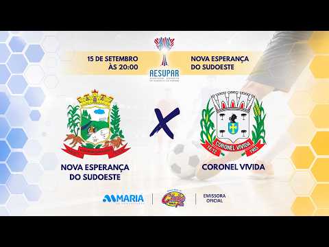 AO VIVO - COPA AESUPAR DE FUTSAL 2026 -  ESPERANÇA X CORONEL VIVIDA