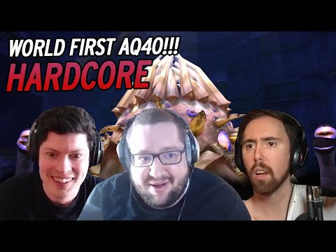 WORLD FIRST AQ40 HARDCORE!!!!! | Bean WoW Hardcore Classic