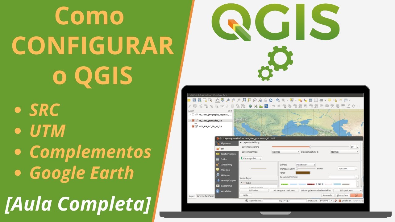 [Aula Completa] Como Configurar o QGIS e Instalar Plugins no Software