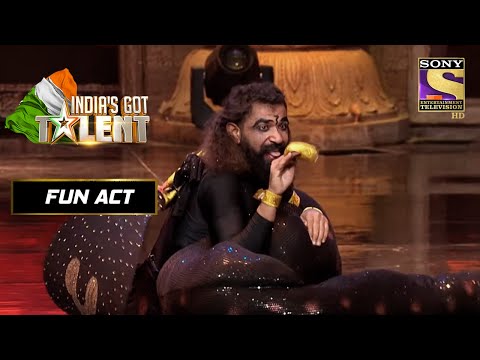 Judges का साँपों को लेकर डर हुआ हंसी में तब्दील | India's Got Talent Season 8 | Fun Act