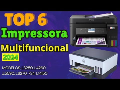 Top 6 Melhores Impressoras Multifuncionais de 2024🖨️ Melhor impressora multifuncional🖨️