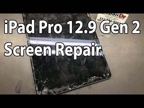 iPad Pro 12.9 Gen 2 lcd glass screen repair/replacement, full video start to finish