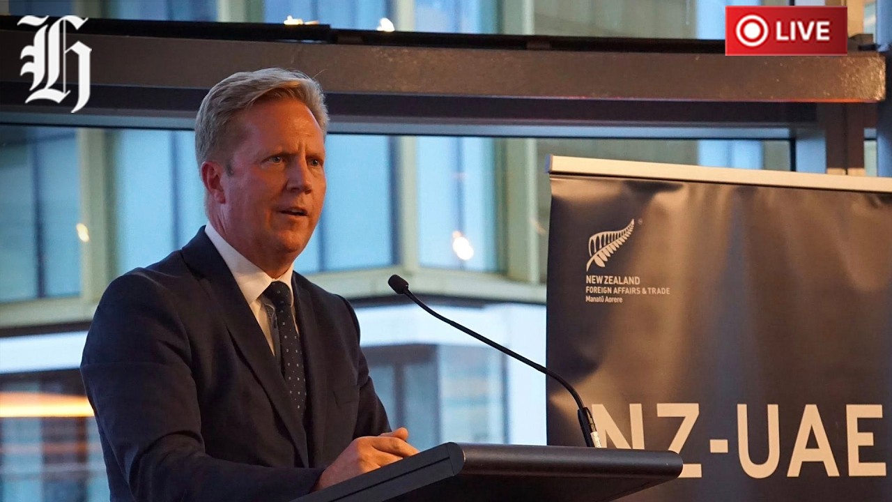 NZ Herald Live: Todd McClay speaks after New Zealand/Switzerland bilateral meeting