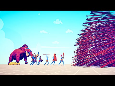 TRIBAL FACTION vs EVERY GOD - 🏹 Totally Accurate Battle Simulator TABS