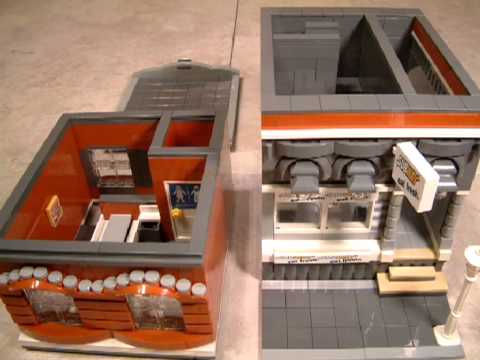 Modular Lego Sandwich Shop