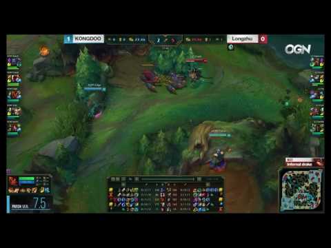 Highlights  LCK Spring 2017 LZ vs KDM Week 10 Day 3
