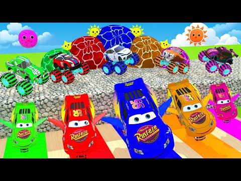 Big & Small: MCQUEEN, TANK TRUCK, TRACTOR, TRUCK, TANK Cars Climb to Highest Level 2025