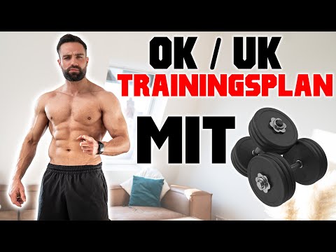 Dumbbell 2-split training plan (OK/UK)