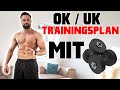 Kurzhanteln 2er Split - Trainingsplan (OK/UK)