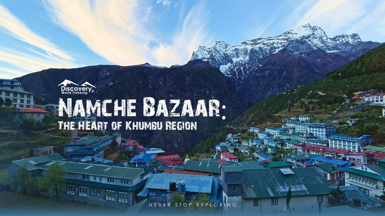 Namche Bazaar, key acclimatization stop on Everest trek.