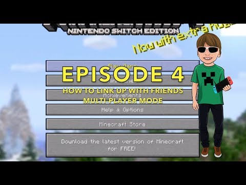 How To Play MULTIPLAYER Minecraft Same World on Nintendo Switch