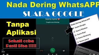 Download lagu cara mengubah nada dering wa menjadi menyebut nama pengirim tanpa aplikasi mp3