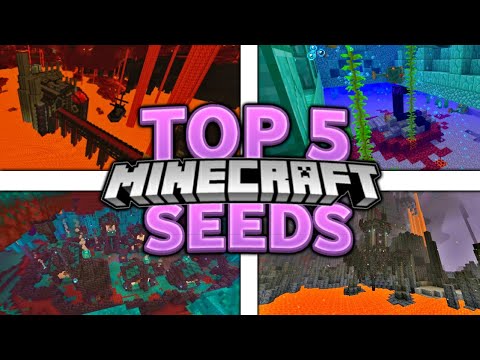 Top 5 Best MCPE Seeds 2020! (1.16+) - Minecraft Bedrock Edition (PE, Windows 10, Xbox, PS4)