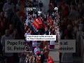 Pope Francis Coffin Arrives At St Peter S Basilica In Procession