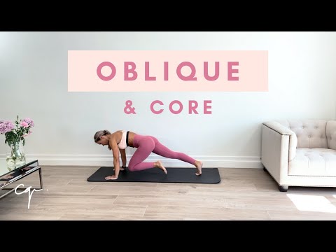 12 Min OBLIQUE AND CORE WORKOUT at Home | No Equipment