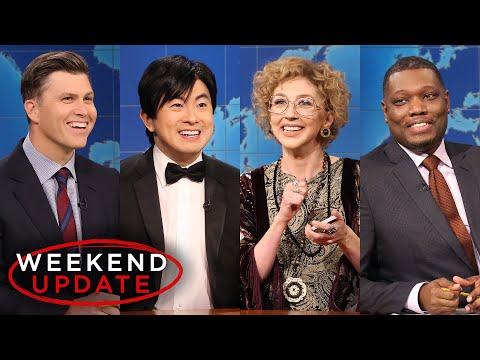 Weekend Update ft. Bowen Yang and Heidi Gardner - SNL