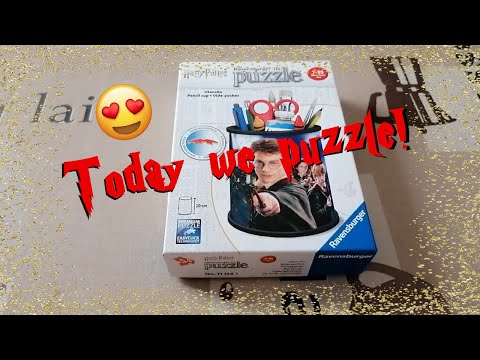 Ravensburger "3D" Dėlionė 54 vnt. - Hario Poterio pieštukinė video