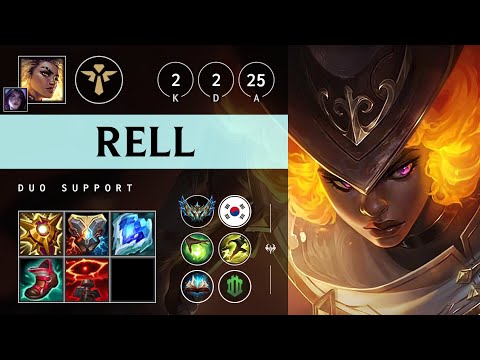 Rell Support vs Pyke - KR Challenger Patch 25.16