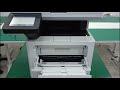 FUJI Apeos 4620 SX Printer Demonstration