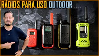 Rádios Motorola TalkAbout para uso Outdoor #sobrevivência
