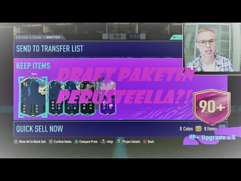 90+ X5- PAKETTI DRAFT!