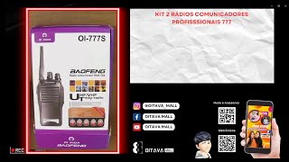 Radio Comunicador Walk Talk Professional 6km Bf-777s