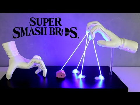 Making MASTER HAND & CRAZY HAND with CLAY | Super Smash Bros. Sculpture