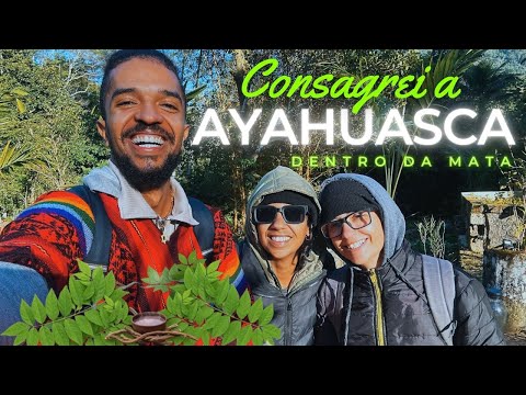 Consagrei a AYAHUASCA Dentro da Mata.🪵🌿🏹