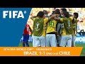 Brazil v Chile | 2014 FIFA World Cup | Match Highlights