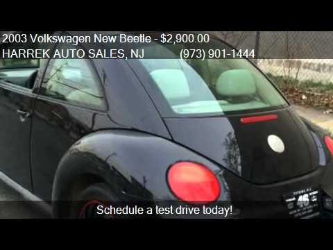 2003 Volkswagen New Beetle GL 2.0L for sale in PATERSON, NJ