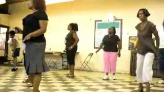 Go Go Chuck Brown &quot;Block Party&quot; Line Dance Philly Style