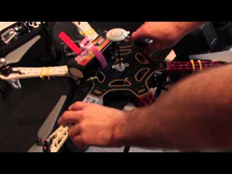 Zenmuse H3 3D Gimbal for DJI F550 Flamewheel - Installation and Review