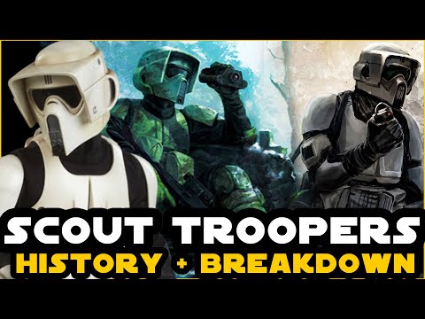 Scout Troopers COMPLETE History & Breakdown (Canon & Legends)