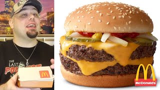 McDonald's Double Quarter Pounder with Cheese Review