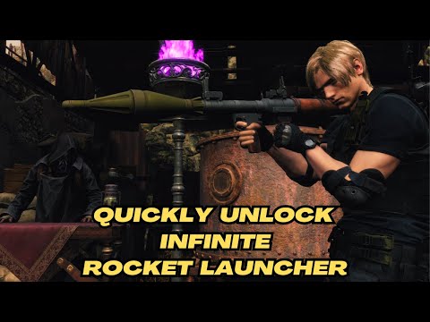 Fastest way to unlock Infinite Rocket Launcher in RE4 Remake