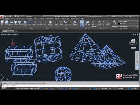 Curs Autocad 2015 - 2023, fragment lectia 136 Mesh Edit