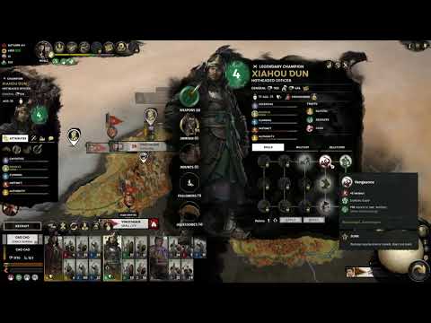 Total War Three Kingdoms Level Up General Xiaohao Dun