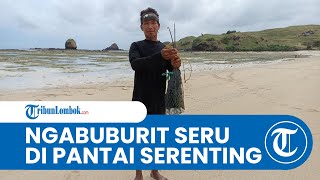 Asyiknya Ngabuburit di Serenting, Pantai Eksotis di Samping Sirkuit Mandalika.