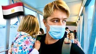ЕГИПЕТ 2021 Проверки в аэропорту! Проходим границу и заселяемся в отель. Покупаю мобильный интернет