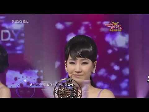 081107 Music bank Wondergirls  Nobody