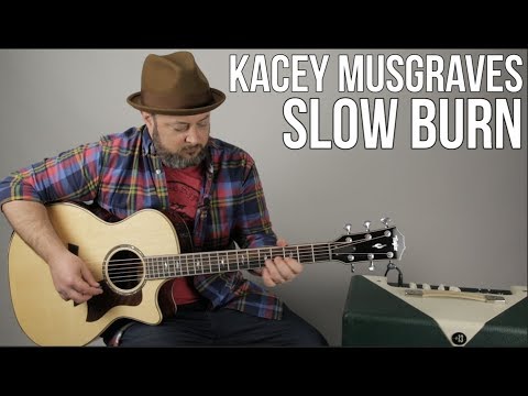 Kacey Musgraves - Slow Burn - Guitar Lesson - Easy Acoustic